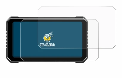 Image of the device Vtopek MT26 6.25" with a wide variety of screen protectors.