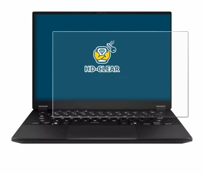 Image of the device ASUS TUF Gaming A14 with a wide variety of screen protectors.