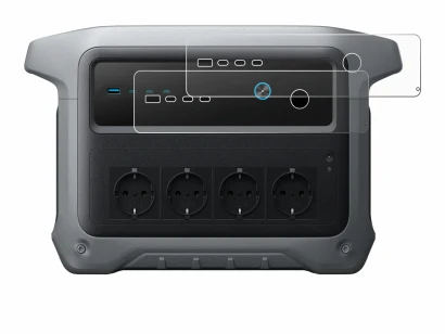 Image of the device Anker SOLIX C1000 Gen 2 with a wide variety of screen protectors.