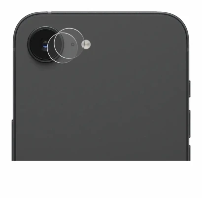Image of the device Apple iPhone 17e (ONLY Camera Lens) with a wide variety of screen protectors.