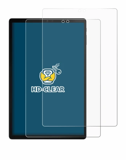 Image of the device ZTE Blade X1001 with a wide variety of screen protectors.