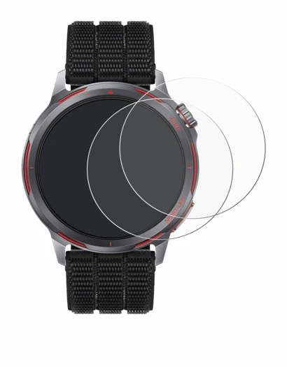 Image of the device Huawei Watch GT Runner 2 with a wide variety of screen protectors.