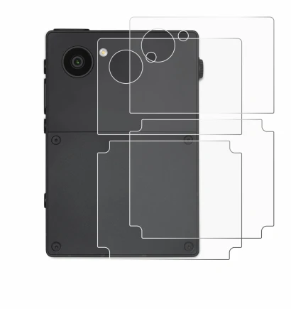 Image of the device Light Phone 3 (Back) with a wide variety of screen protectors.