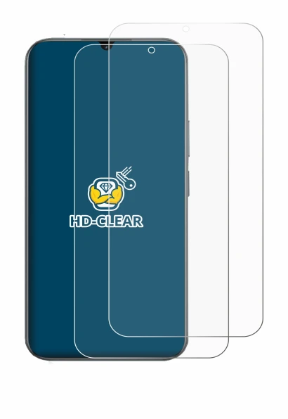 Image of the device realme C100 5G with a wide variety of screen protectors.