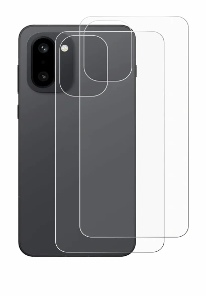 Image of the device OnePlus 15R (Back) with a wide variety of screen protectors.
