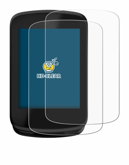 Image of the device Magene C606 V2 with a wide variety of screen protectors.