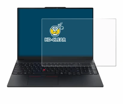 Image of the device Lenovo ThinkPad E16 Gen 4 with a wide variety of screen protectors.