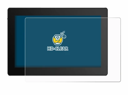 Image of the device Gaomon PD1621 with a wide variety of screen protectors.