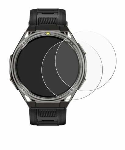 Image of the device Cubot GT5 with a wide variety of screen protectors.