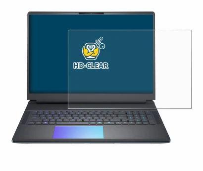 Image of the device Dell Alienware 18 Area-51 with a wide variety of screen protectors.