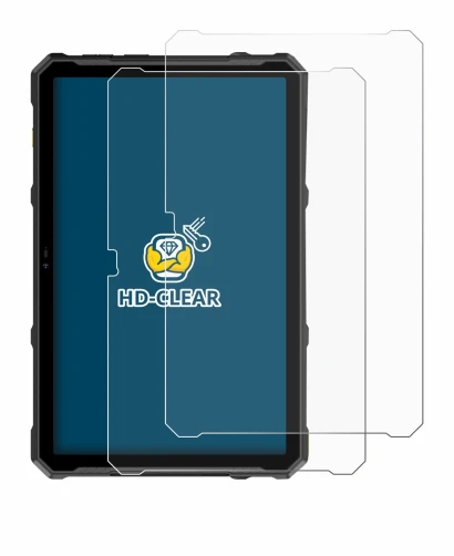 Image of the device Ulefone Armor Pad 4T Ultra with a wide variety of screen protectors.