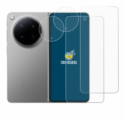 Image of the device Oppo Find N6 (Front+Camera) with a wide variety of screen protectors.
