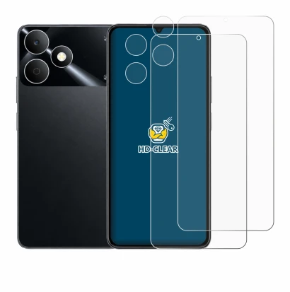 Image of the device realme Note 80 (Front+Camera) with a wide variety of screen protectors.