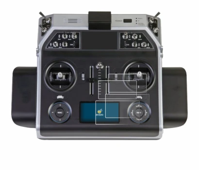 Image of the device Graupner MC-26 HOTT with a wide variety of screen protectors.