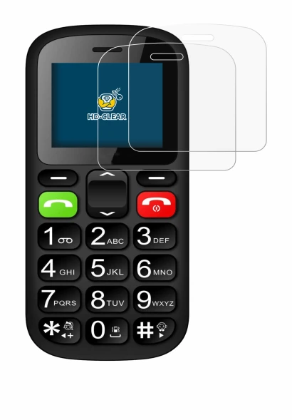 Image of the device artfone CS181 with a wide variety of screen protectors.
