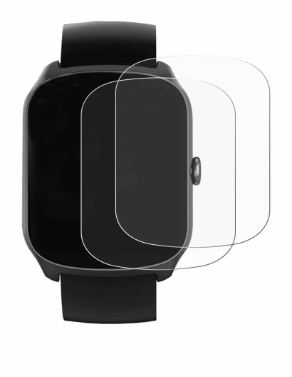 Image of the device STECEi S36 1.95" with a wide variety of screen protectors.