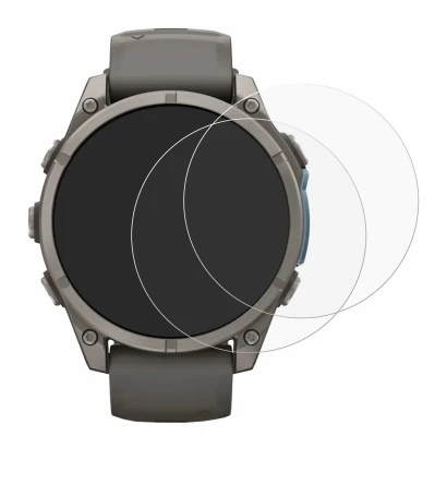 Image of the device Garmin Fenix 9 (47 mm) with a wide variety of screen protectors.