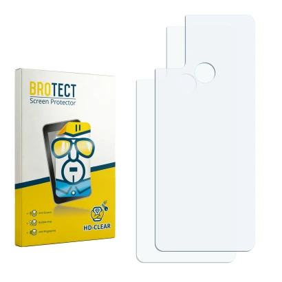 Front side of a product packaging with the brand logo BROTECT. Next to it is the corresponding screen protector.