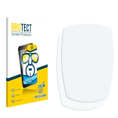 Front side of a product packaging with the brand logo BROTECT. Next to it is the corresponding screen protector.