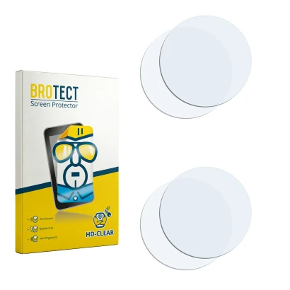 Front side of a product packaging with the brand logo BROTECT. Next to it is the corresponding screen protector.