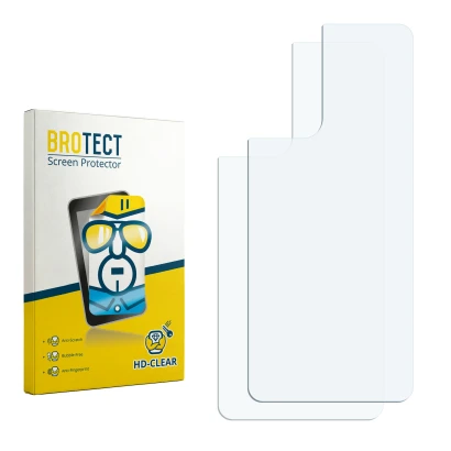 Front side of a product packaging with the brand logo BROTECT. Next to it is the corresponding screen protector.