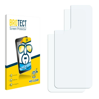 Front side of a product packaging with the brand logo BROTECT. Next to it is the corresponding screen protector.