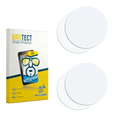 Front side of a product packaging with the brand logo BROTECT. Next to it is the corresponding screen protector.