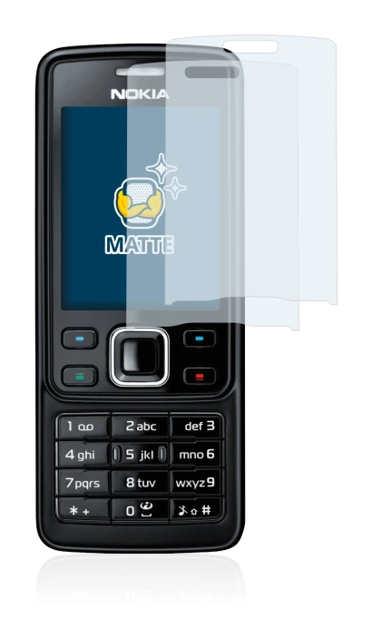 Image of the device Nokia 6300 2007 with a wide variety of screen protectors.
