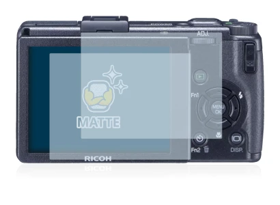 Image of the device Ricoh GR Digital III (2009-2011) with a wide variety of screen protectors.