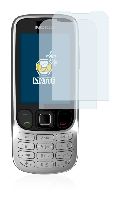 Image of the device Nokia 6303i classic with a wide variety of screen protectors.