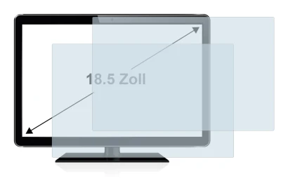 Image of the device with a wide variety of screen protectors.