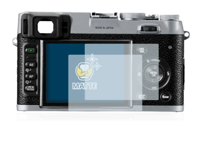 Image of the device Fujifilm FinePix X100 with a wide variety of screen protectors.