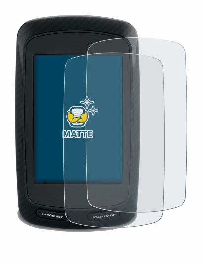 Image of the device Garmin Edge 800 with a wide variety of screen protectors.