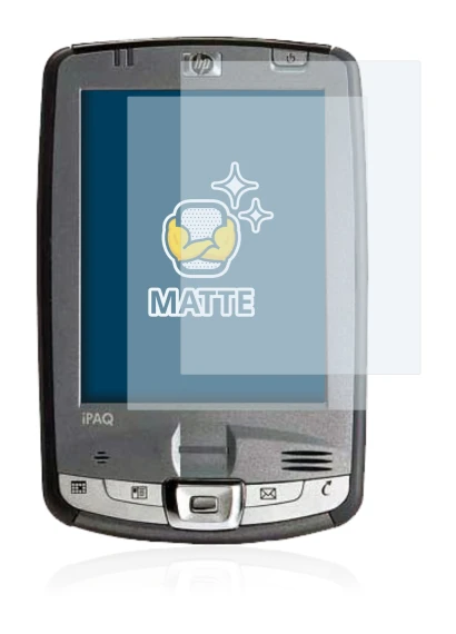 Image of the device HP iPAQ hx2110 with a wide variety of screen protectors.