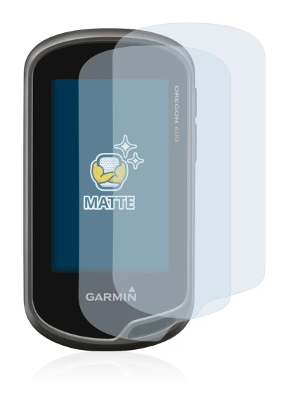Image of the device Garmin Oregon 650 with a wide variety of screen protectors.