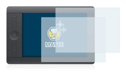 Image of the device Wacom Intuos Pro S with a wide variety of screen protectors.