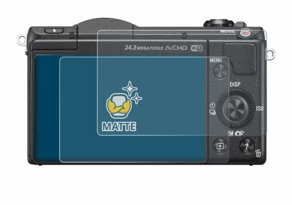 Image of the device Sony Alpha 5100 (DSLR-A5100) with a wide variety of screen protectors.