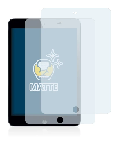 Image of the device Apple iPad Mini 3 2014 with a wide variety of screen protectors.