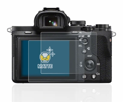 Image of the device Sony Alpha 7 II (ILCE-7M2) with a wide variety of screen protectors.