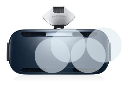 Image of the device Samsung Gear VR with a wide variety of screen protectors.