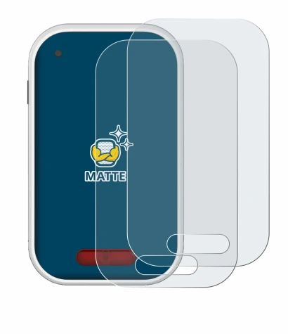Image of the device Polar V650 with a wide variety of screen protectors.