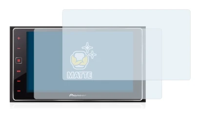 Image of the device Pioneer SPH-DA120 with a wide variety of screen protectors.