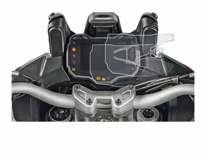 Image of the device Ducati Multistrada 1200S 2015 Speedometer display with a wide variety of screen protectors.