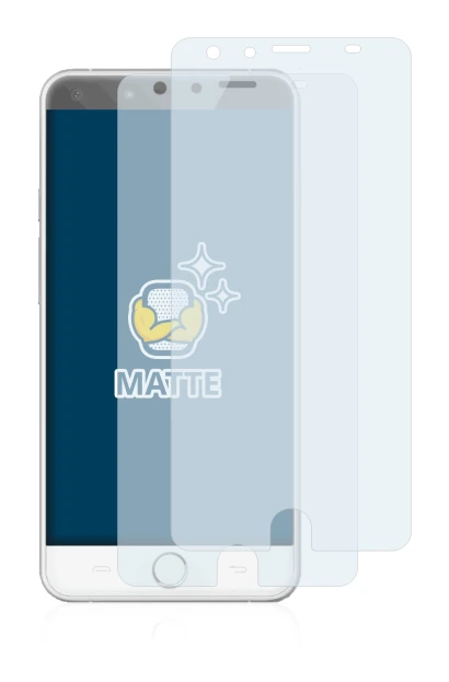 Image of the device Ulefone Be Touch with a wide variety of screen protectors.