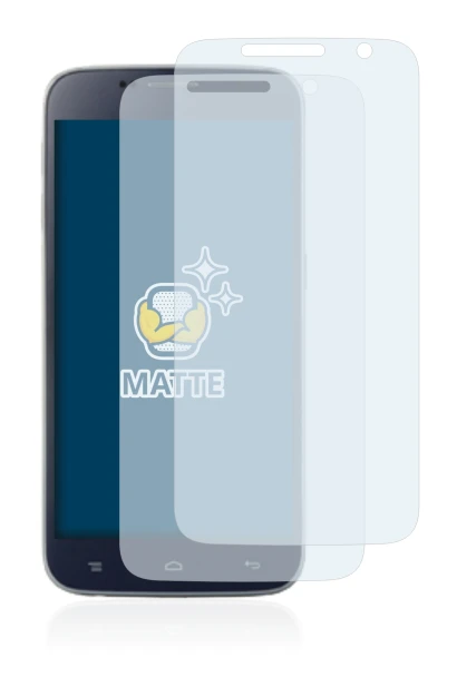 Image of the device Landvo L8 with a wide variety of screen protectors.