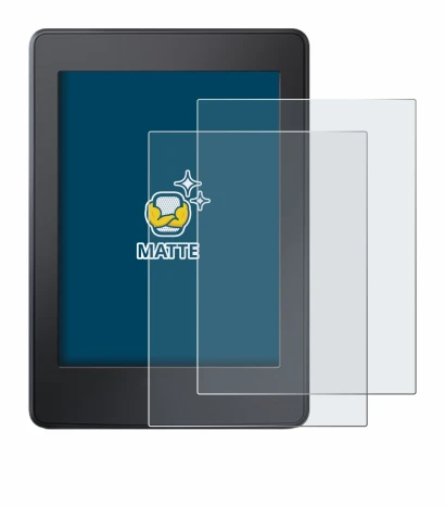 Image of the device Amazon Kindle Paperwhite 2015 (7th Gen.) with a wide variety of screen protectors.
