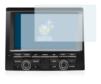 Image of the device Porsche PCM Macan 2015 with a wide variety of screen protectors.