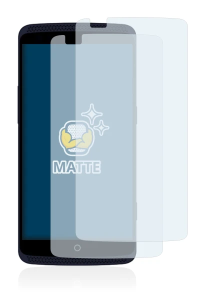 Image of the device ZTE Axon Pro with a wide variety of screen protectors.