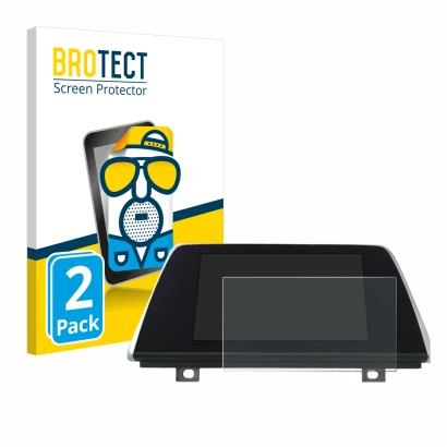 Front side of a product packaging with the brand logo BROTECT. Next to it is the device BMW Professional 6.5