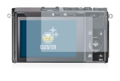 Image of the device Fujifilm FinePix X70 with a wide variety of screen protectors.